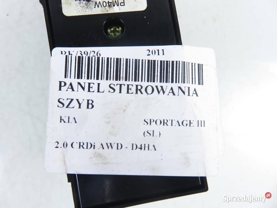 PANEL SZYB KIA SPORTAGE III SL 4914901310