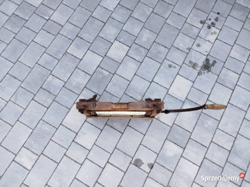 Zabytkowy magiel do pralki antyk Nieborów