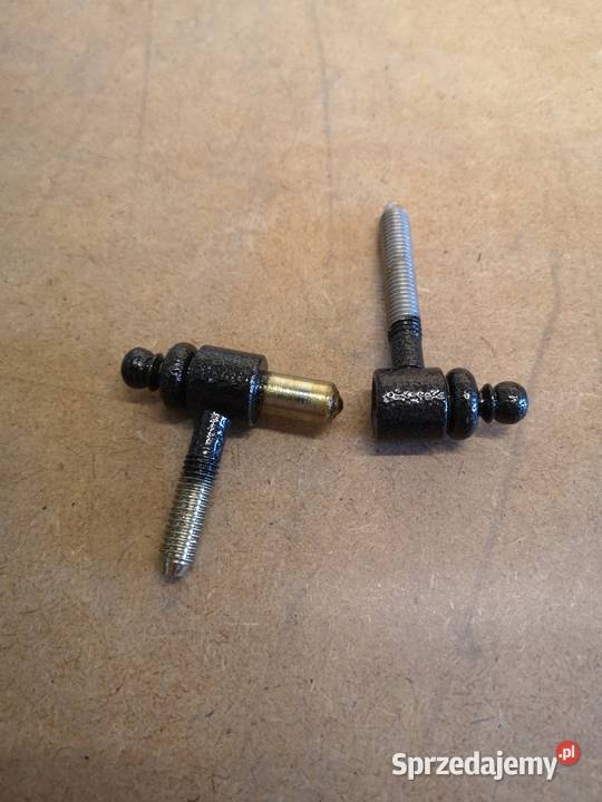 Zawias drzwiowy wkręcany ozdobny stary styl Paterek