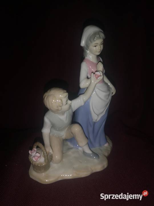 Figurka Para z kwiatami pomorskie Gdańsk