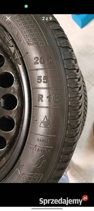 Zestaw opon zimowych Kleber Krisalp HP3 20555R16 16cale Łódź sprzedam