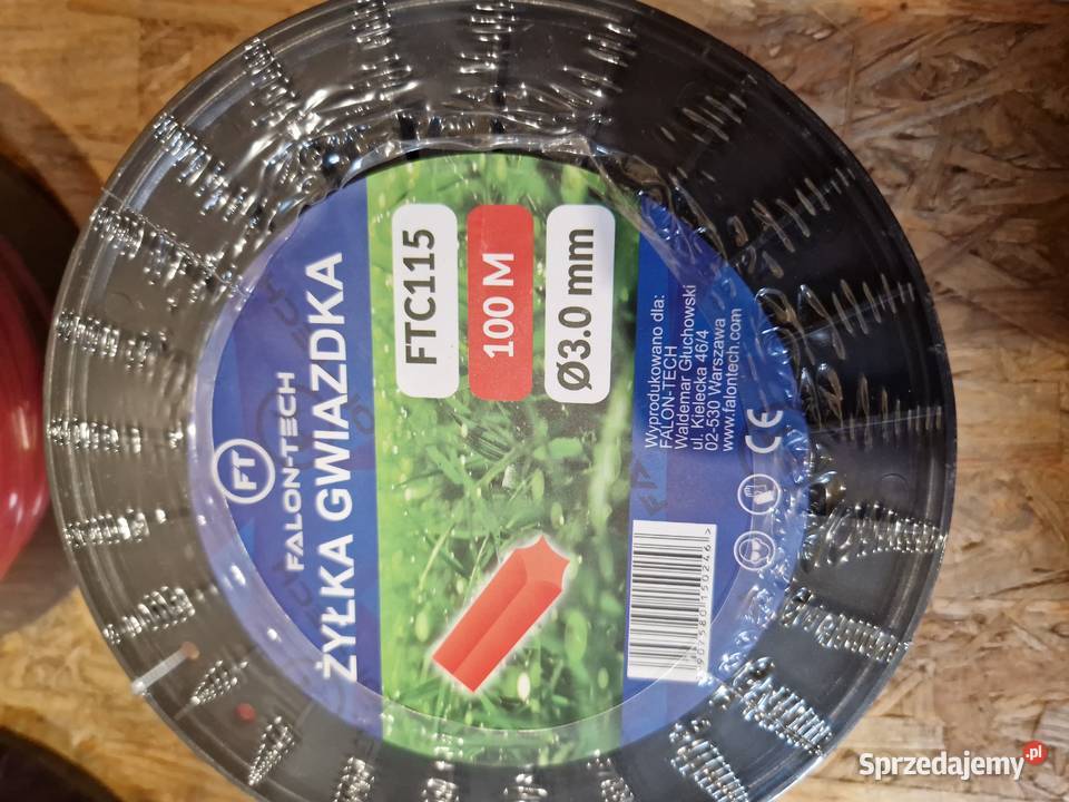 ŻYŁKA TNĄCA DO KOSY PODKASZARKI 30MM 100M Dom i Ogród