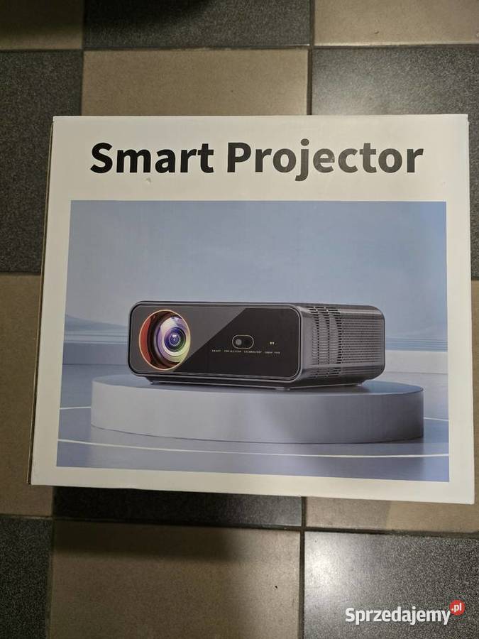 Projektor rzutnik 4K zFull HDSmart Android Czarna Woda