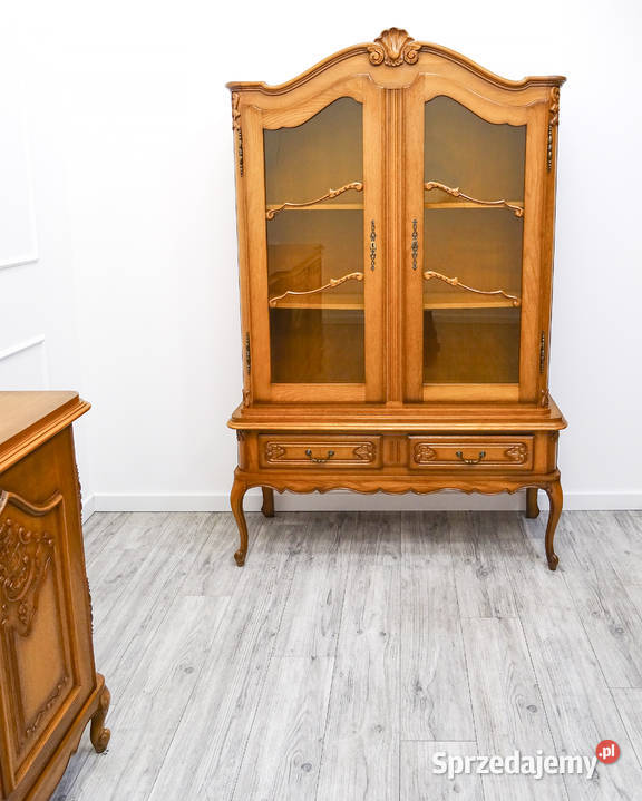 KOMPLET MEBLI do SALONU francuska WITRYNA KOMODA Meble do salonu Kalisz