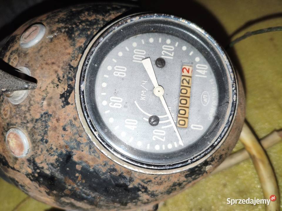 Lampa przednia z instalacją elektryczną M72 wielkopolskie