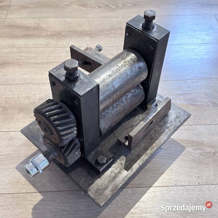 Walcarka do blach 150mm x 10mm manualna solidna wielkopolskie