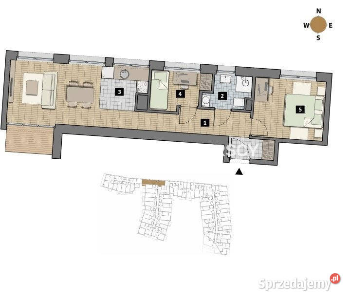 sprzedaży mieszkania Kraków Czyżewskiego 4865m2 małopolskie