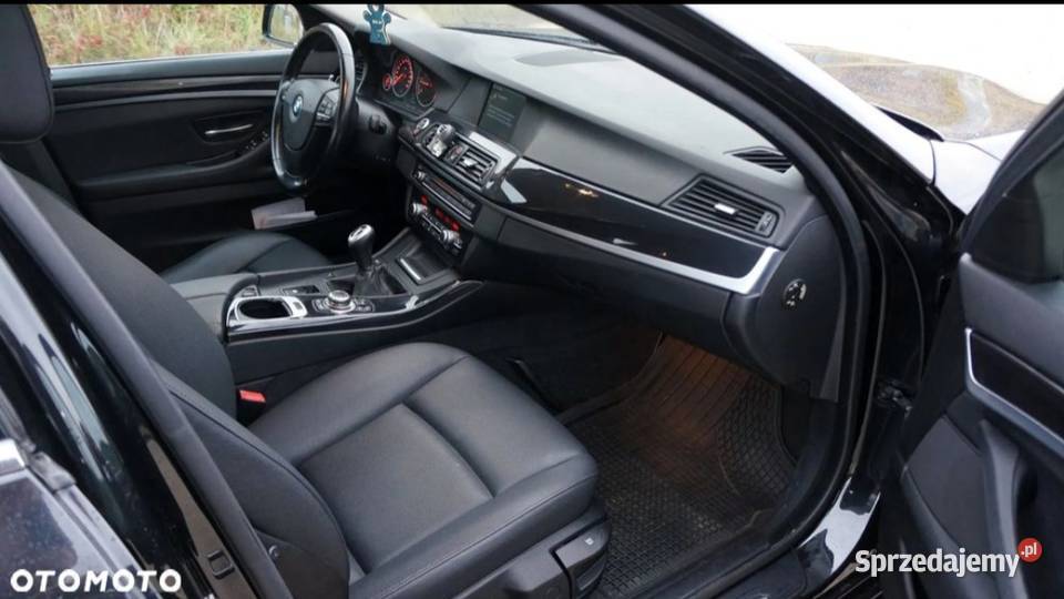 Bmw f10 320D czarny sedan idealna Chorzele