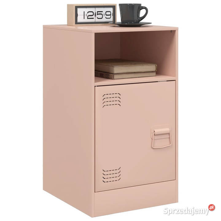 Szafka nocna różowa 345x39x62 stal WM841765 mazowieckie Warszawa