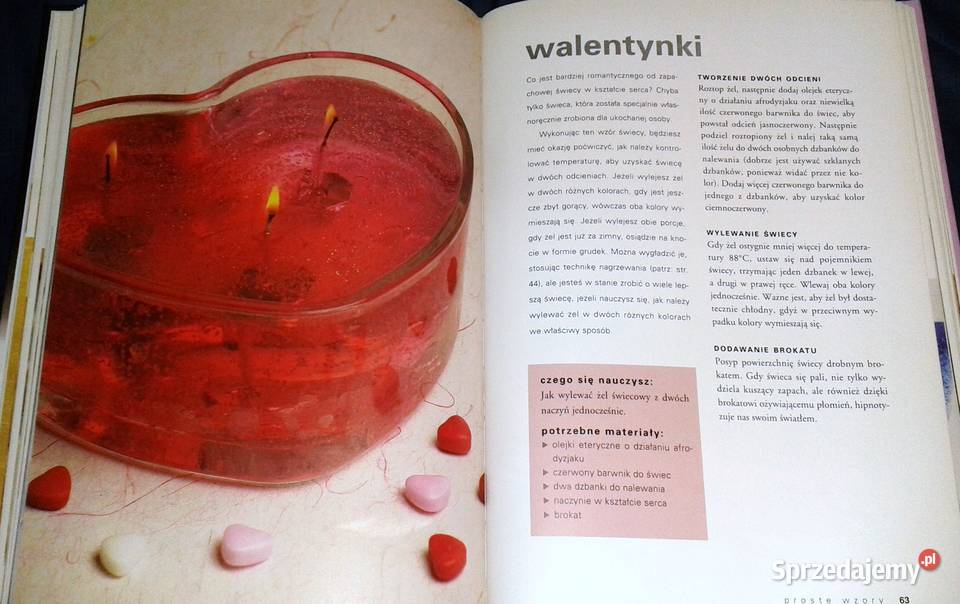 Świece żelowe Kaila C Westerman Rok wydania 2003 Chełm