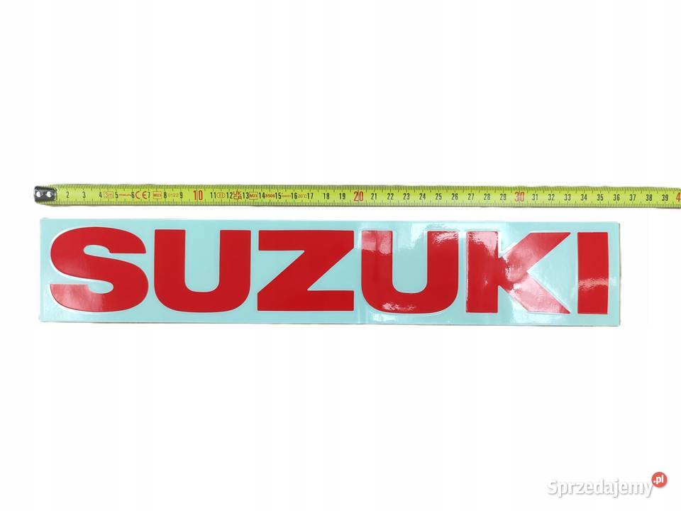 NAKLEJKA EMBLEMAT NA PRAWY BOCZEK DÓŁ SUZUKI lubelskie