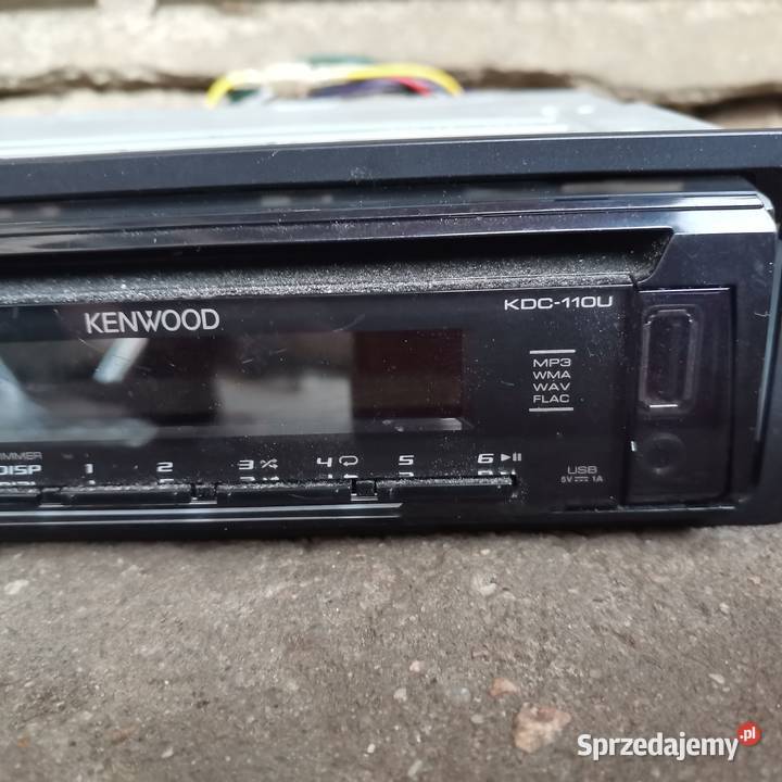 Radio samochodowe Kenwood KDC110U Gubin