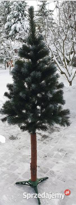 Choinka sztuczna na pniu diamentowa 220 sprzedam