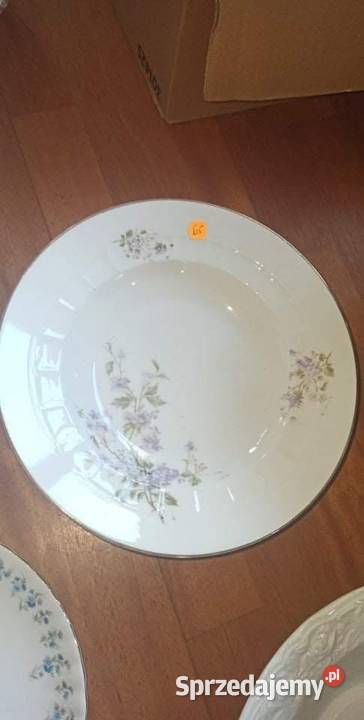 Carl Tielsch Ct Talerze do zupy Biała porcelana Gdańsk
