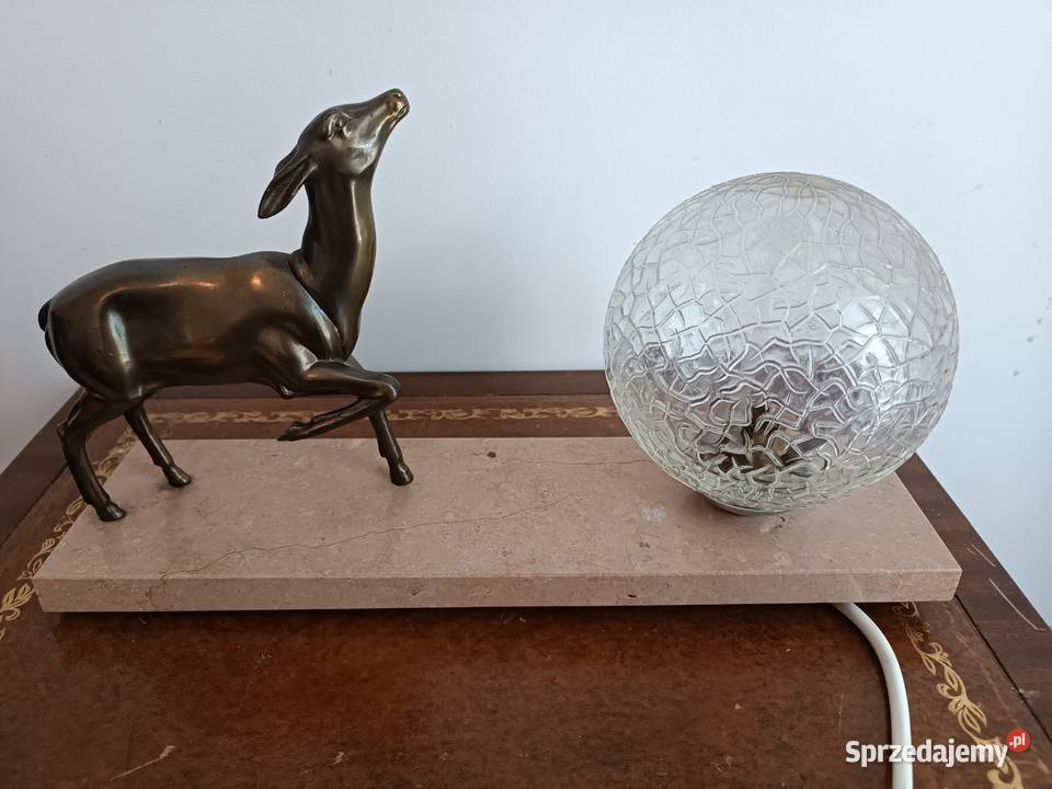 Lampa Art Deco marmur Budzyń sprzedam