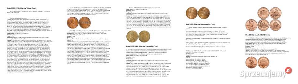 USA 50 monet 1 cent każda inna FOLDER Kraków sprzedam