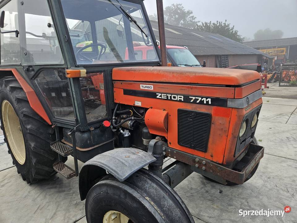 Zetor 7711 turbo 93 oryginał import Holandii7211 łódzkie Rogów