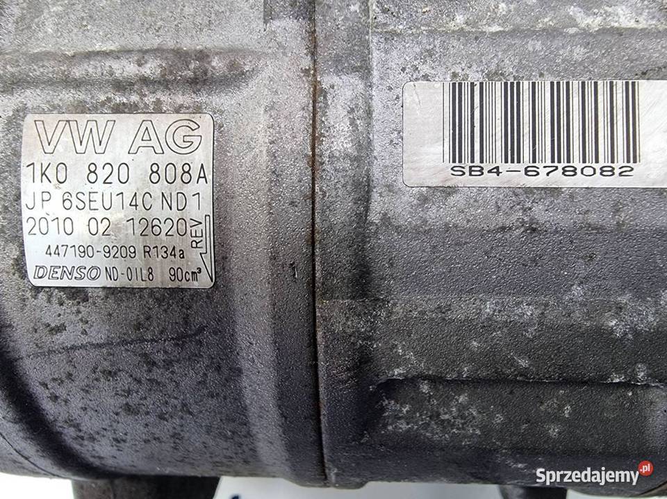 SPRĘŻARKA KLIMATYZACJI SKODA OCTAVIA II osobowe Lipno