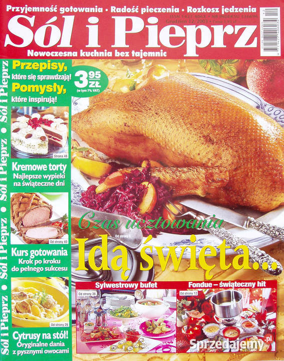 Sól i Pieprz magazyn kulinarny Limanowa sprzedam