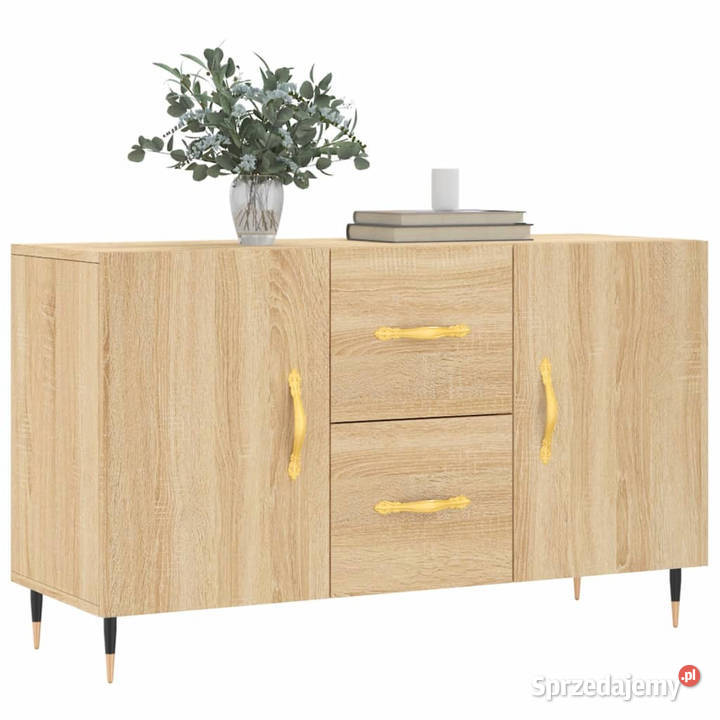 Komoda dąb sonoma 100x36x60 materiał