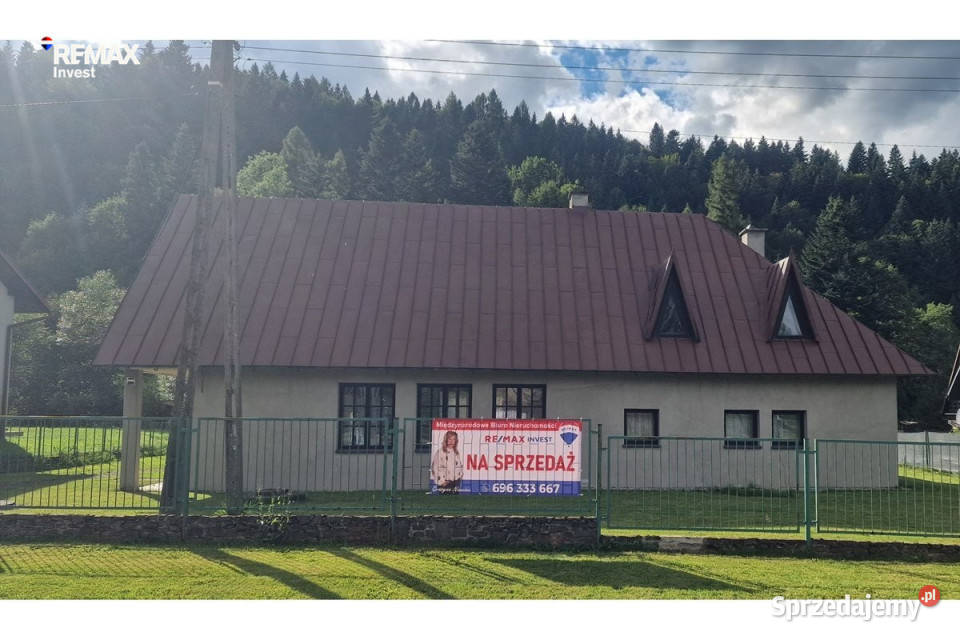 Dom w Zawoi Inwestycja z Widokiem na Góry Zawoja