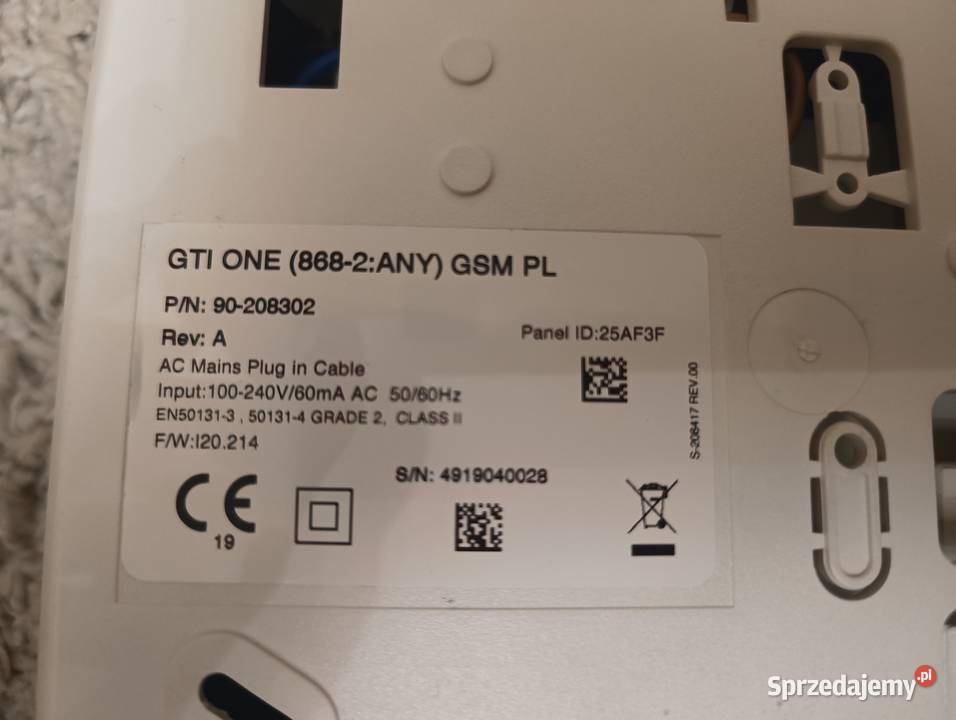 Centrala alarmowa GTI ONE LTE PowerG Instalacje śląskie Będzin