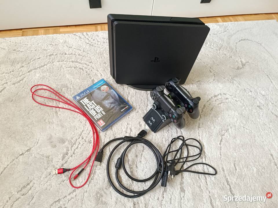 PlayStation 4 CUH2016B 1TB 2 pady okablowanie Pruszków sprzedam