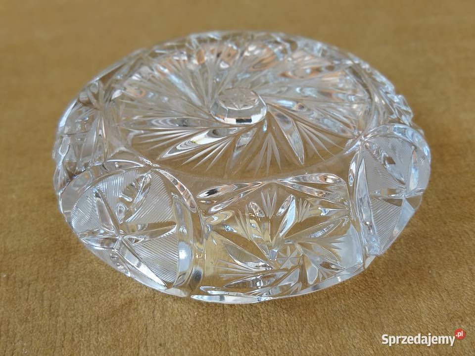 Kryształowa popielniczka popielnica Warszawa
