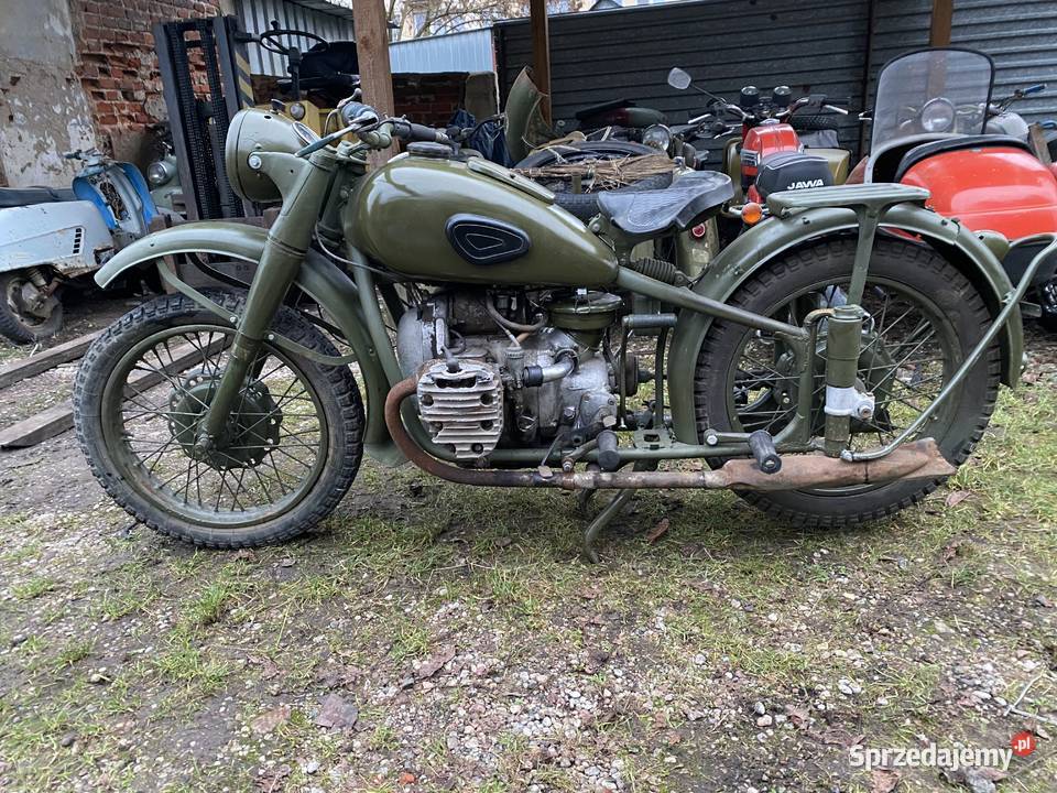 M72 solo zarejestrowany w na białe tablice m72 mazowieckie Siedlce