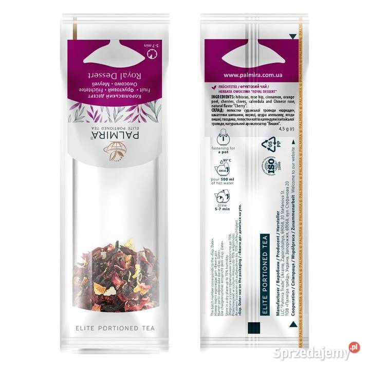 Palmira Royal Dessert liściasta owocowa herbata Olsztyn