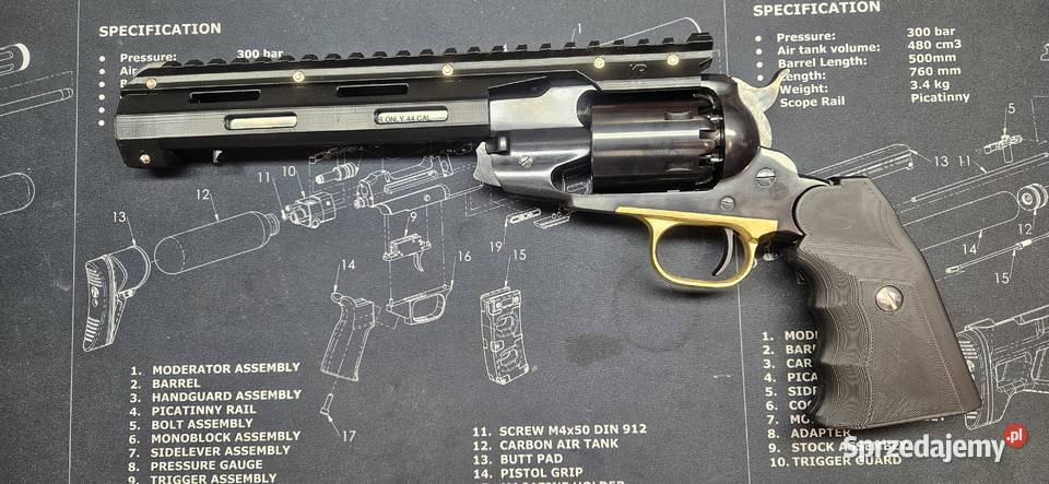 Remington 1858 kal44 8 szyna zaczep okładziny Warszawa sprzedam