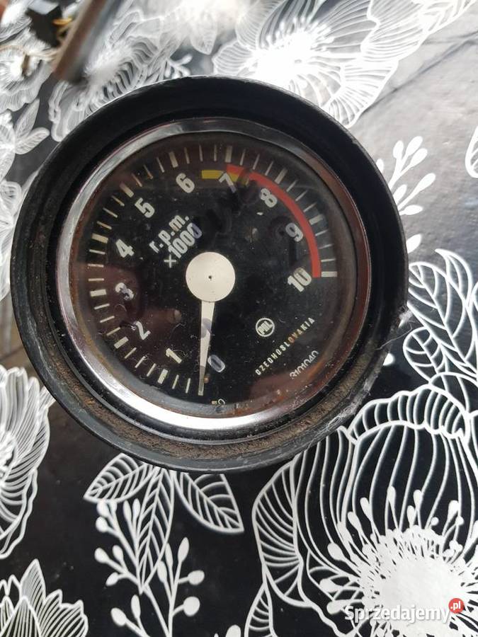 CzechosłowackiZegar obrotomierz JAVAJawa De Luxe Gorzów Wielkopolski
