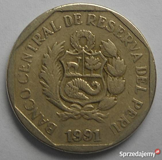 PERU50 CENTIMOS1991 r Antyki, Sztuka, Kolekcje Legionowo sprzedam