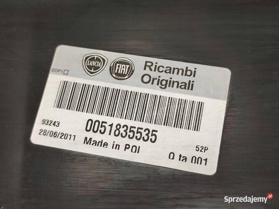 MASKA POKRYWA SILNIKA LANCIA YPSILON 20032010 sprzedam