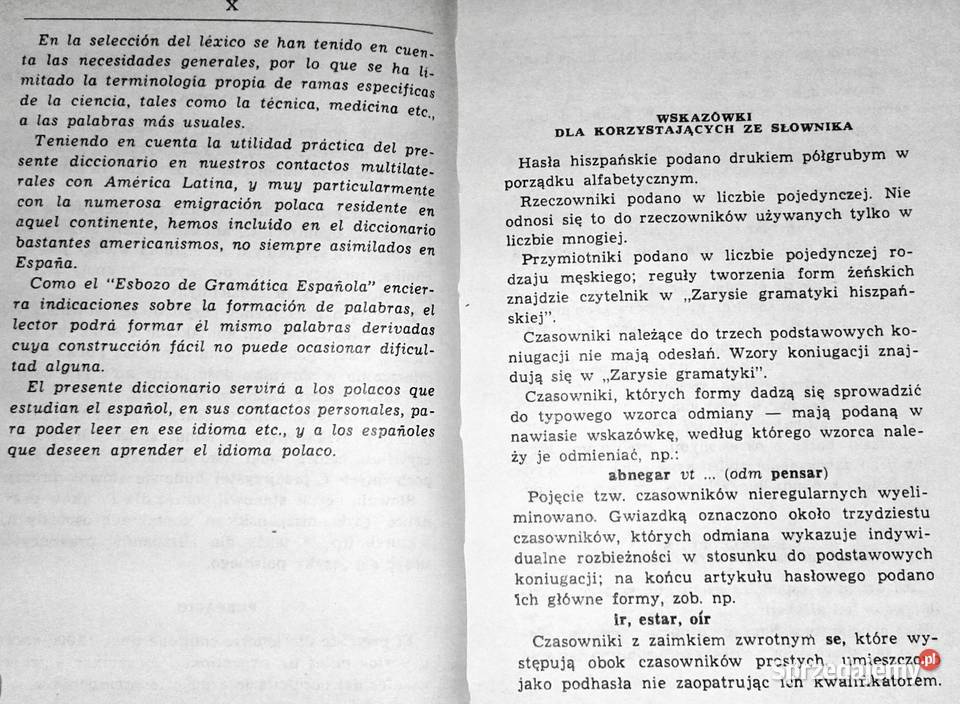 Słownik hiszpańskopolski polskohiszpański Kultura i Rozrywka Chełm
