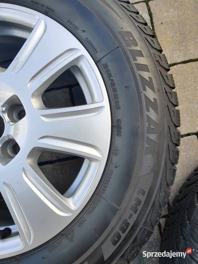 opony zimowe Bridgestone Blizzak LM80 21565 r16 16cale Samochodowe śląskie Gliwice