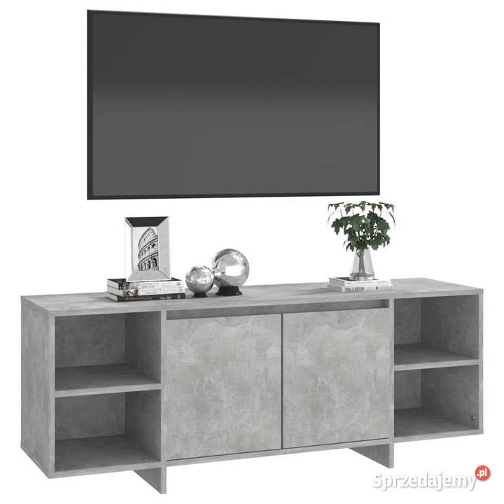 Szafka pod TV szarość betonu 130x35x50 WM809588 Warszawa