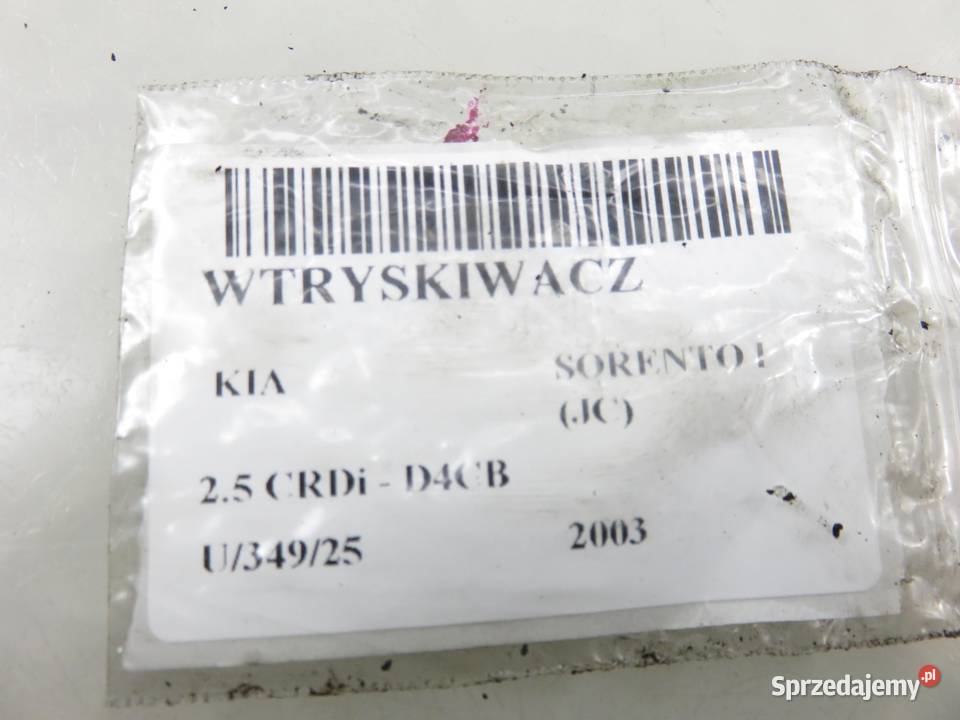 WTRYSKIWACZ KIA SORENTO I 25 CRDi 0445110092 osobowe