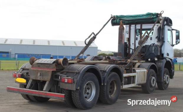 Mercedes arocs 3236 2015 8x4 euro6 hakowiec Ropczyce