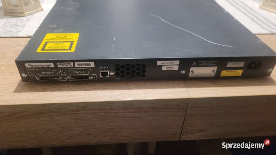 Switch Cisco Catalyst C3750G48S PoE48 switch Łódź