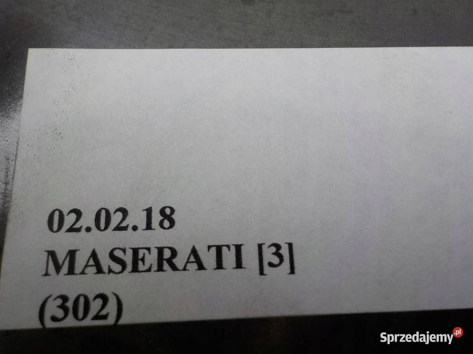 TARCZA HAMULCOWA PRZÓD MASERATI GHIBLI 670007683 Nowy Tomyśl sprzedam