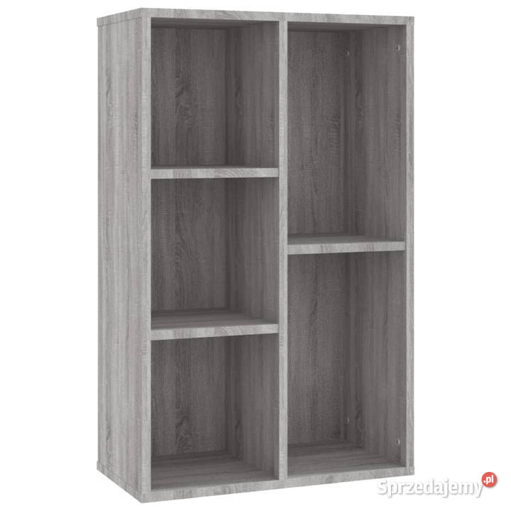Regał na książkiszafka szary dąb sonoma 50x25x80 Warszawa