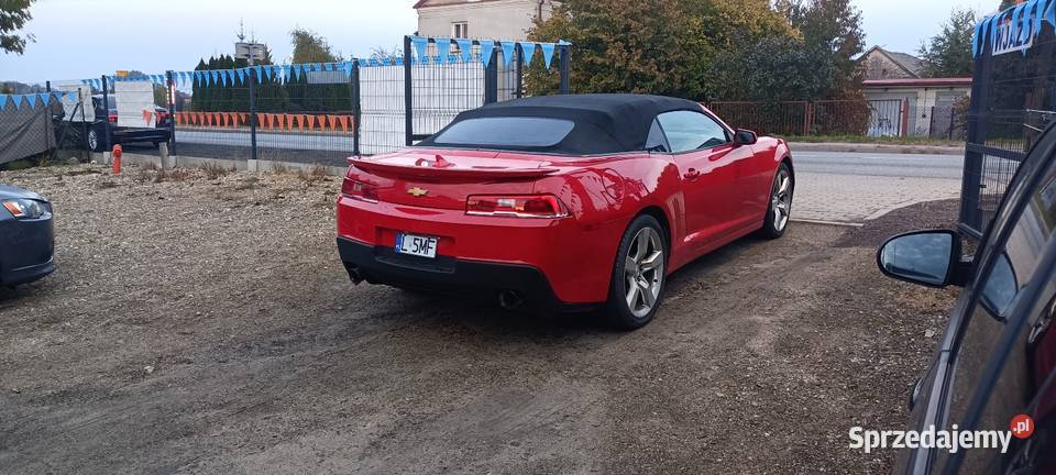Chevrolet Camaro 36 V6 CABRIO zarejestrowany gniazdo AUX lubelskie Opole Lubelskie