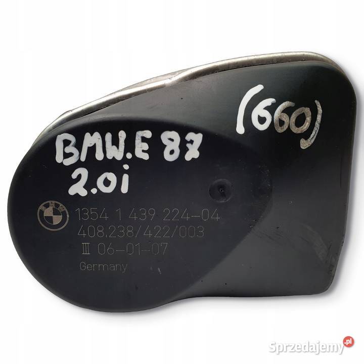 PRZEPUSTNICA BMW E87 E90 20 i oryginał 13541439 Części samochodowe lubelskie Chełm