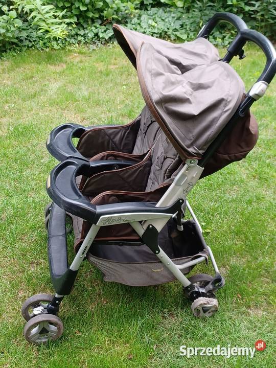 wózek spacerowy bliźniaków firmy Peg Perego Peg Perego Bliźniacze Łaziska Górne