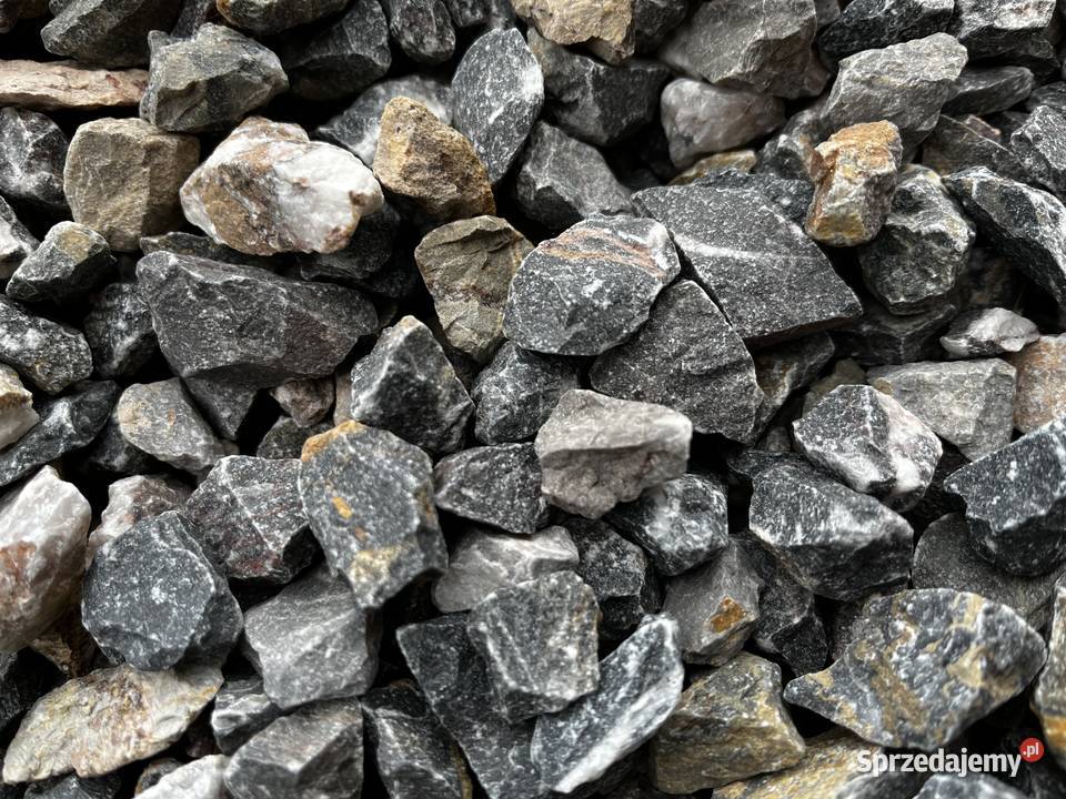 Grys Grafito Kamień Czarny Bazaltowy Kostka śląskie Jaworzno