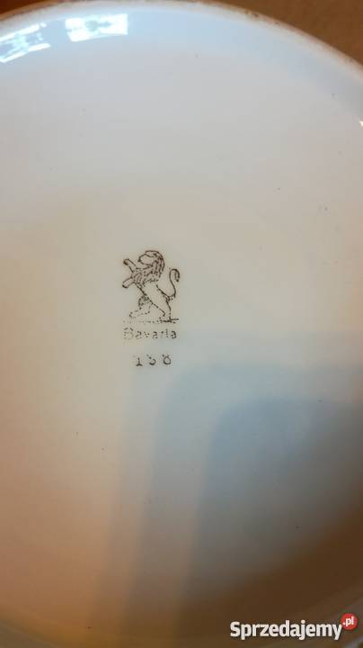 Stara waza porcelana sygnowana Porcelana i szkło