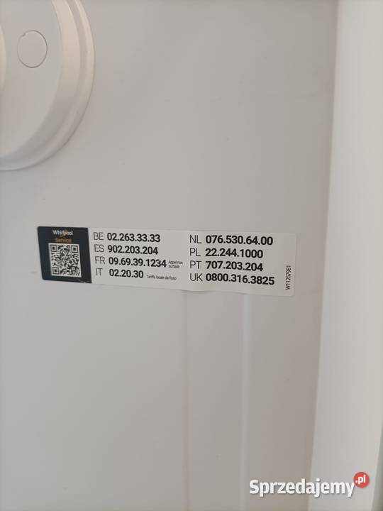 Lodówka Whirpool Warszawa