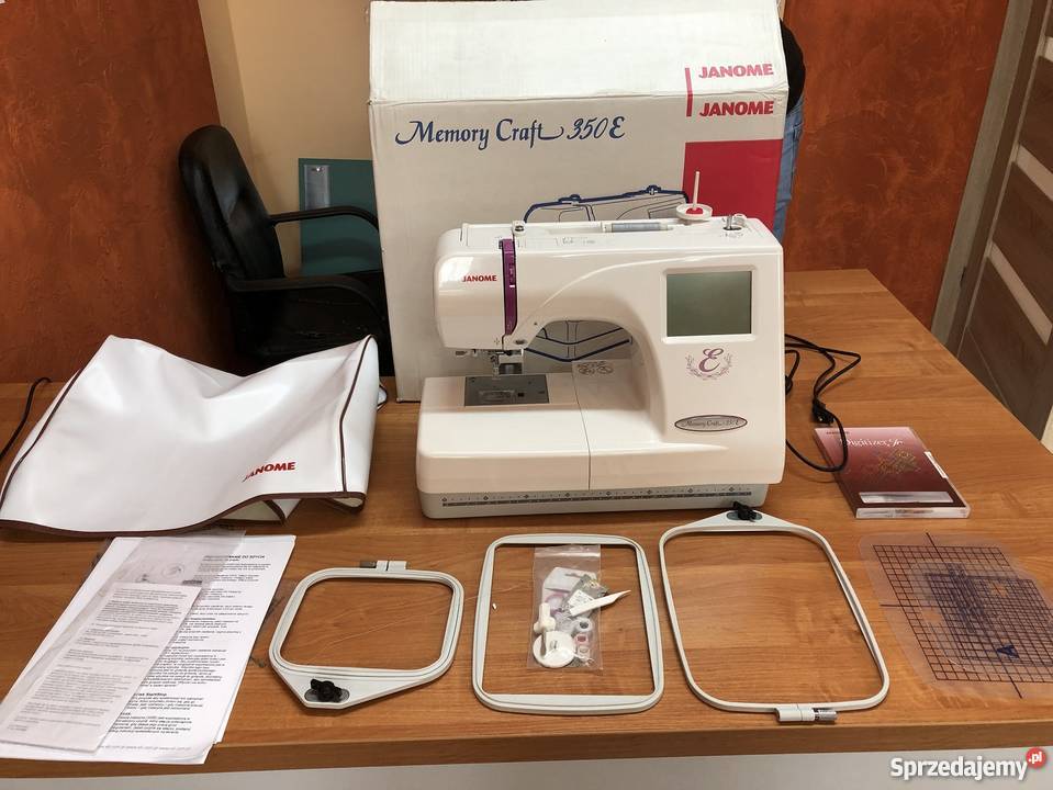 Hafciarka komputerowa JANOME MEMORY CRAFT 350E Pozostałe Gilowice