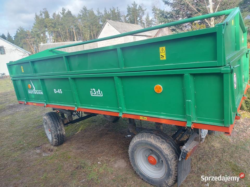 Sprzedam przyczepę Sanok D35M